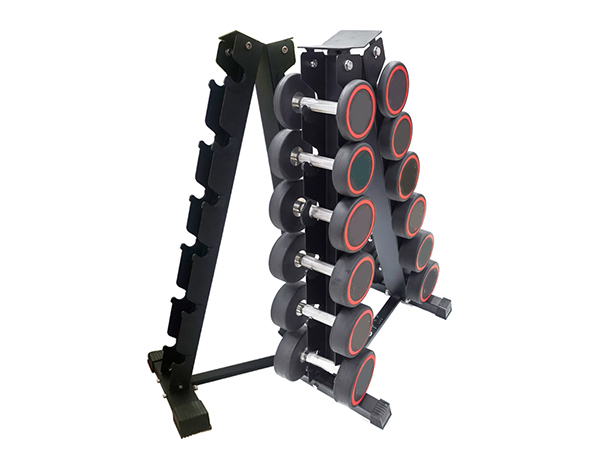 六付装哑铃架