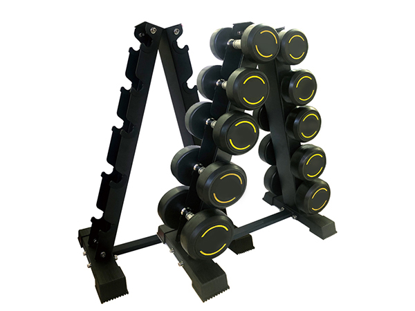 五付装哑铃架