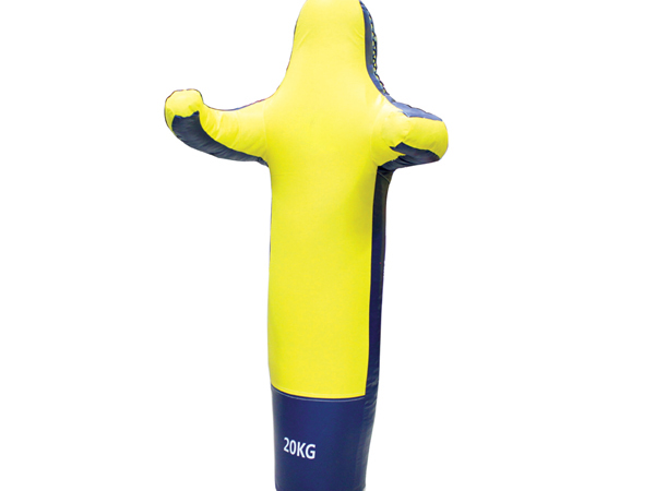 仿皮弯臂摔跤布人